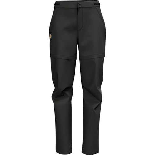 Pantalon trekking femme Fjallraven Abisko modulable noir 46