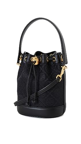 Tory Burch Women's Mini T Monogram Bucket Bag