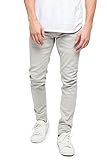 VICTORIOUS Men's Super Skinny Fit Colored Jeans DL1001-SUPER - Light Grey - 26/30