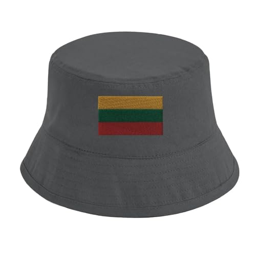 Bob Lituanie Chapeau de Soleil Brodé Ajustable pour Homme et Femme
