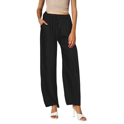 Pantalon en lin pour femme léger : le vêtement 3/4 idéal pour vos sorties estivales