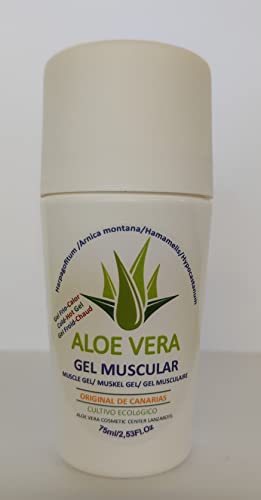 Gel pour douleurs musculaires après le sport : roll-on aloe vera Lanzarote récupérateur