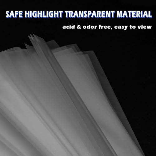 Sheet Protectors - 50 Sheets 4 mils[0.04mm] Strong Extra Heavyweight Clear Top Load 8.5 x 11 Inch Highlight Transparent Acid-Free for 3 Ring Binder OS0150 image 1