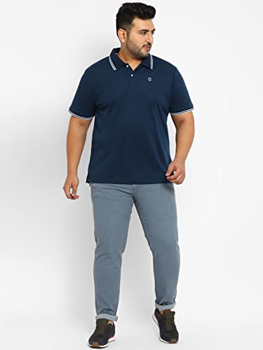 Image of Urbano Plus Men's Regular Fit Mid Rise Denim Jeans Stretchable