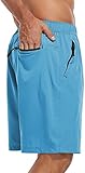 Photo Gallery sposulei pantaloncini sportivi da uomo, 7 pollici, ad asciugatura rapida, leggeri, per corsa, allenamento, sport, con tasche con cerniera, colore: celeste., xx-large Photo Gallery sposulei pantaloncini sportivi da uomo, 7 pollici, ad asciugatura rapida, leggeri, per corsa, allenamento, sport, con tasche con cerniera, colore: celeste., xx-large