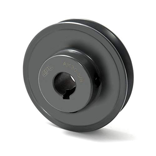 qwork single groove web sheaves 334od 5834bore v-belt sheave a belt section for v-beltak30-58