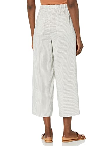 Vince Women's Striped Pull on Cropped Pant2