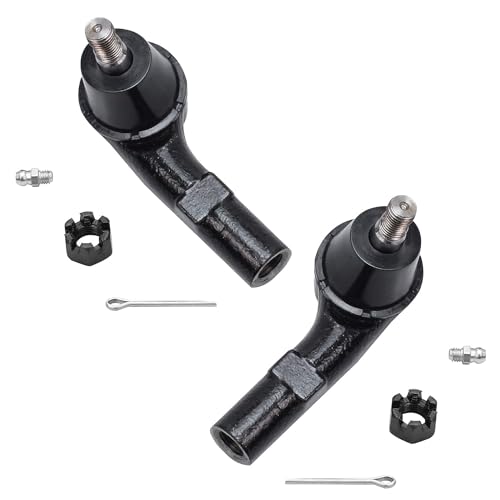 Image of Detroit Axle - Front End 8pc Suspension Kit for 1999-2005 Volkswagen Jetta Golf 1998-2010 Beetle, 2 Lower Control Arms 2 Lower Ball Joints Inner & Outer 4 Tie Rods Replacement