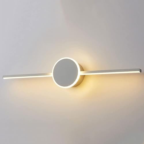 Lámpara frontal de espejo, lámpara lineal Compatible with baño, lámpara de espejo de tocador de maquillaje moderno, apliques de pared de tocador de baño LED,Lámparas