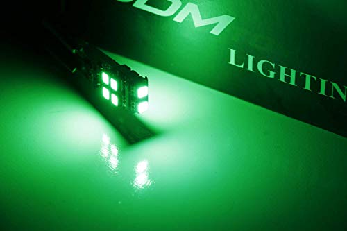 Lámparas LED RGB iJDMTOY 10-SMD W5W T10 para auto miniatura 6