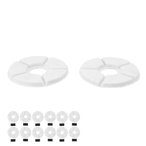 12 unidades filtro de carbón activado para fuente de gatos miniatura 4