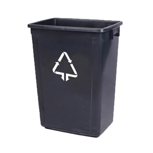 DB3NK ゴミ箱 【 トラッシュカン 】 シンプル ゴミ箱 おしゃれ ごみ箱 くずかご ダストボックス 収集 ゴミ袋 ふた付き 袋 掛ける 見えない 四角 美しい 40L 省スペース グレイ1 リビング 寝室 モノトーン ゴミ袋も隠せるカバータイプブルー