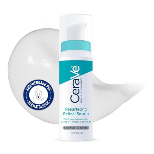 CeraVe Sérum Retinol Anti-Marcas, Atenúa las Marcas del Acné, Minimiza los Poros, Enriquecido con Retinol Encapsulado y Ceramidas Esenciales, Idóneo Para Pieles con Cicatrices de Acné, 30ml