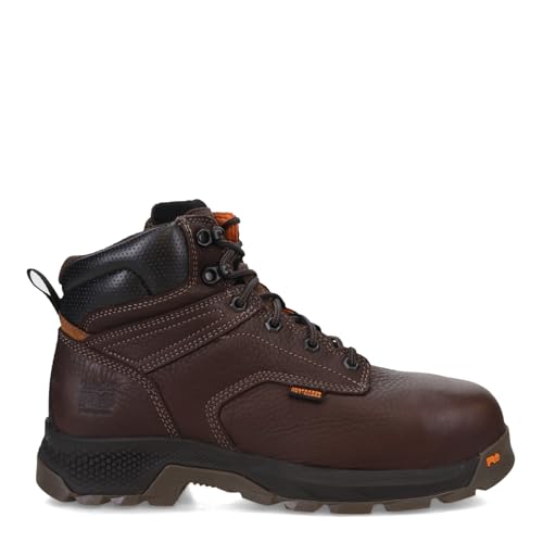 Timberland PRO Men's Titan EV 6" Composite Safety Toe Internal Metguard Industrial Work Boot, Brown, 82