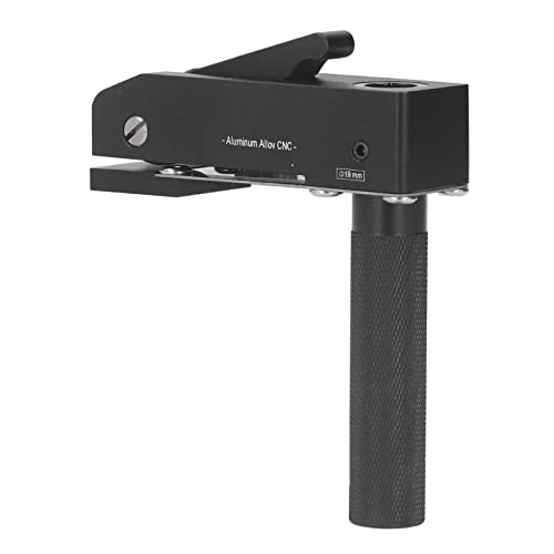 Restokki Quick Acting Clamp Woodworking Metal Hold Down Clamp Black for Desktop (19mm)