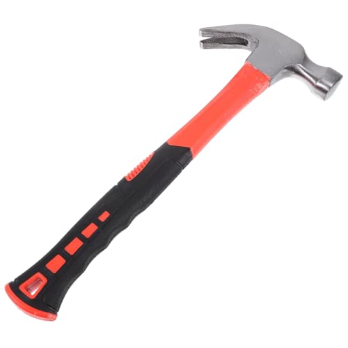 NUOBESTY Practical Non-slip Handle Hammer Magnetic Head Nail Pulling Tool for Repair Random Style