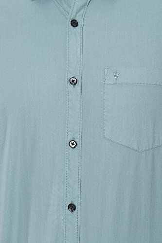 Image of Van Heusen Men's Cotton Slim Fit Solid Casual Shirt