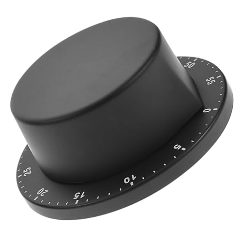 MUCKLILY Temporizador Mecánico de Cocina con Alarma y Recordatorio Acero Inoxidable Diseño Magnético para Frigorífico Práctico y Fácil de Usar para Cocina y Restaurante