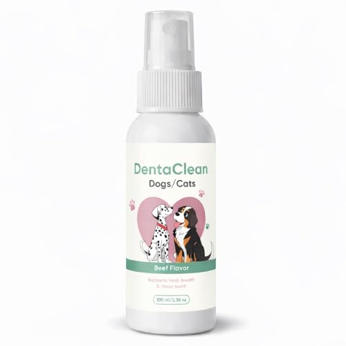 Paw Guardian - Dentaclean Spray for Dogs & Cats, No-Brush Plaque & Tartar Remover, Breath Freshener, Gum Health Support (1pcs)