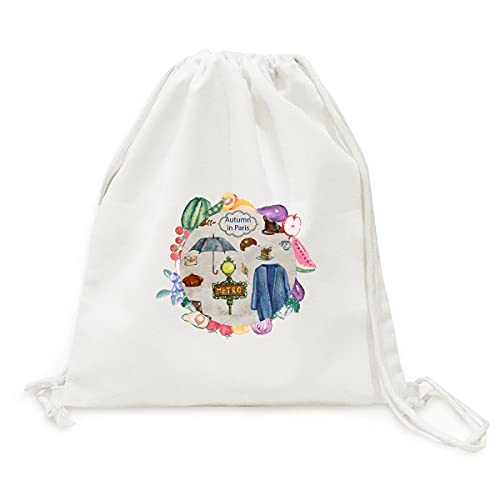 Sac en tissu pliable légumes fruits cabas réutilisable sangle