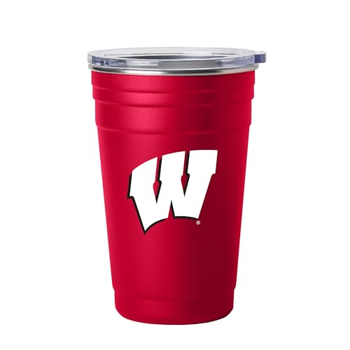Image of Logo Brands NCAA 22 oz Stainless Steel Tailgate Cup -Double Wall Vacuum-Sealed Durable For Hot & Cold Drinks, Perfect for Gameday & Tailgating