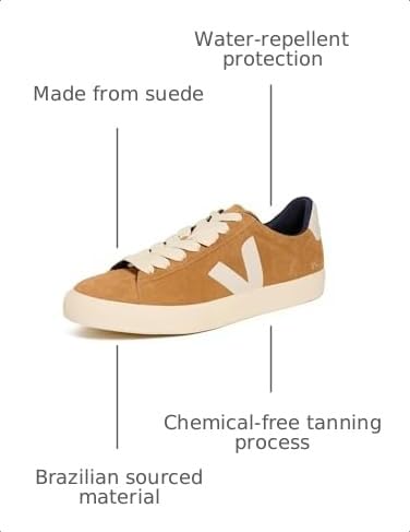 Image of Veja Mens Campo Bold Suede Sneakers