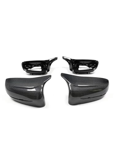Coque de rétroviseur BMW G20 G30 G22 style carbone texture géométrique LHD