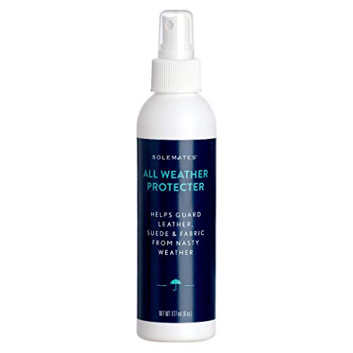 Solemates All Weather Protector Water Repellent Spray for Shoes – Protects Leather, Suede,...