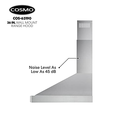 Cosmo 521JS-60 63190 36 Inch Wall Mount Range Hood thumb #6