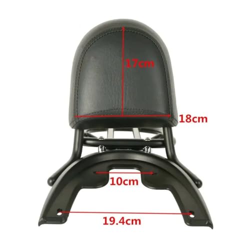 Coussin de dossier moto pour VRSCD Night Rod 2002-2006