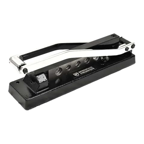 Interstate Pneumatics H8 Heavy Duty Standard Hose Crimper with 5 Dies Cover