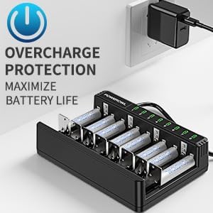 POWEROWL Smart Charger with overcharge protection