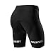 Produktbild NOOYME Radlerhose gepolstert schnelltrockende Kurz elastische, mit Sitzpolster 4D Radhose Damen mit breiterem und dichterem Polster