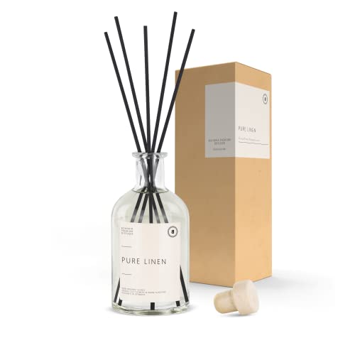 BOHORIA® Raumduft Lufterfrischer Duftstäbchen (Pure Linen, 250ml) Cover