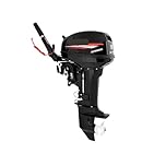 TIEOAXFT 15hp Outboard Motor 18hp 2 Stroke 9.9hp Outboard Motor Boat Engine Outboard(Longshaft)