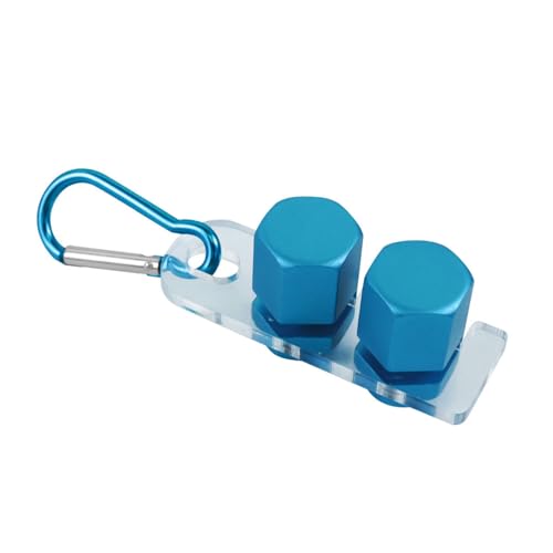 Stair Gauges for Framing Square, Non Slip Square Stops with Rafter and Holder Carpenter Tools Anti Skid Guide Stringer Layout Tool Aluminum Alloy Knob Tall Carabiner