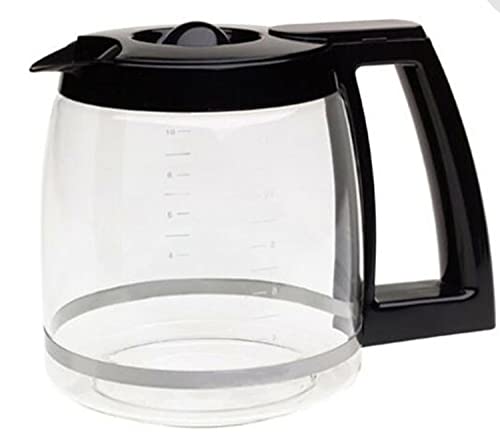 Replacement Coffee Maker Machine Glass Carafe Jug for Cuisinart DCC-1200PRC