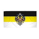 Apedes Russian Imperial Coat of Arms Beach Towel Rectangle (30”x60”) Oversized, Super Absorbent Sand
