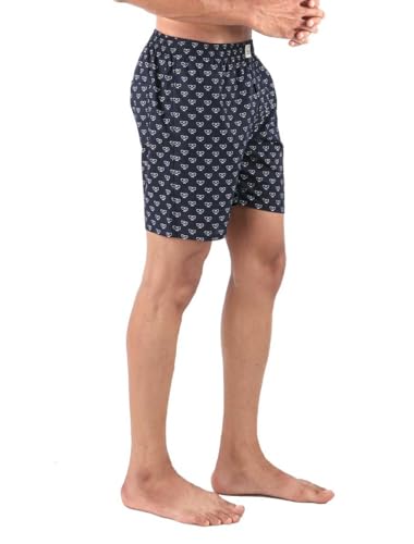 Image of Alphabets Men's Multicolor Cotton Printed Regular Boxer Shorts (Pack of 4) New-MBD-09-L
