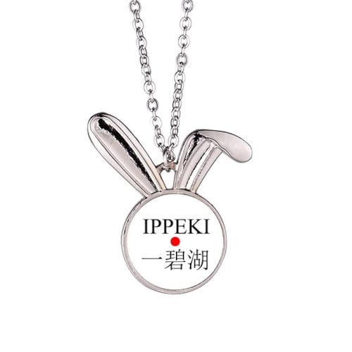 Collier pendentif lapin soleil rouge à offrir pour un anniversaire original