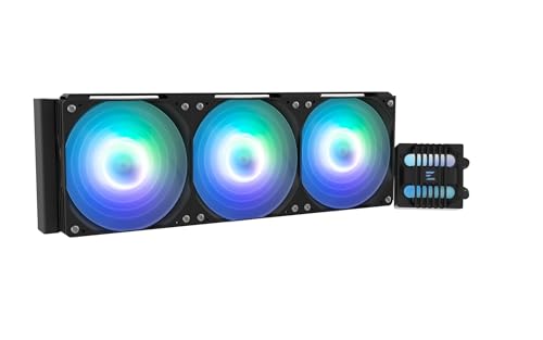 ZALMAN ALPHA2 SE A36 Black 360mm�T�C�Y ARGB�Ή� �ȈՐ��� CPU�N�[���[ �u���b�N HS1520