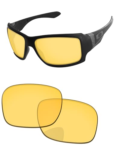 Image of Replacement Lenses for Oakley Big Taco OO9173 62mm Sunglass - Precision Fit, UV Block & Impact Resistant