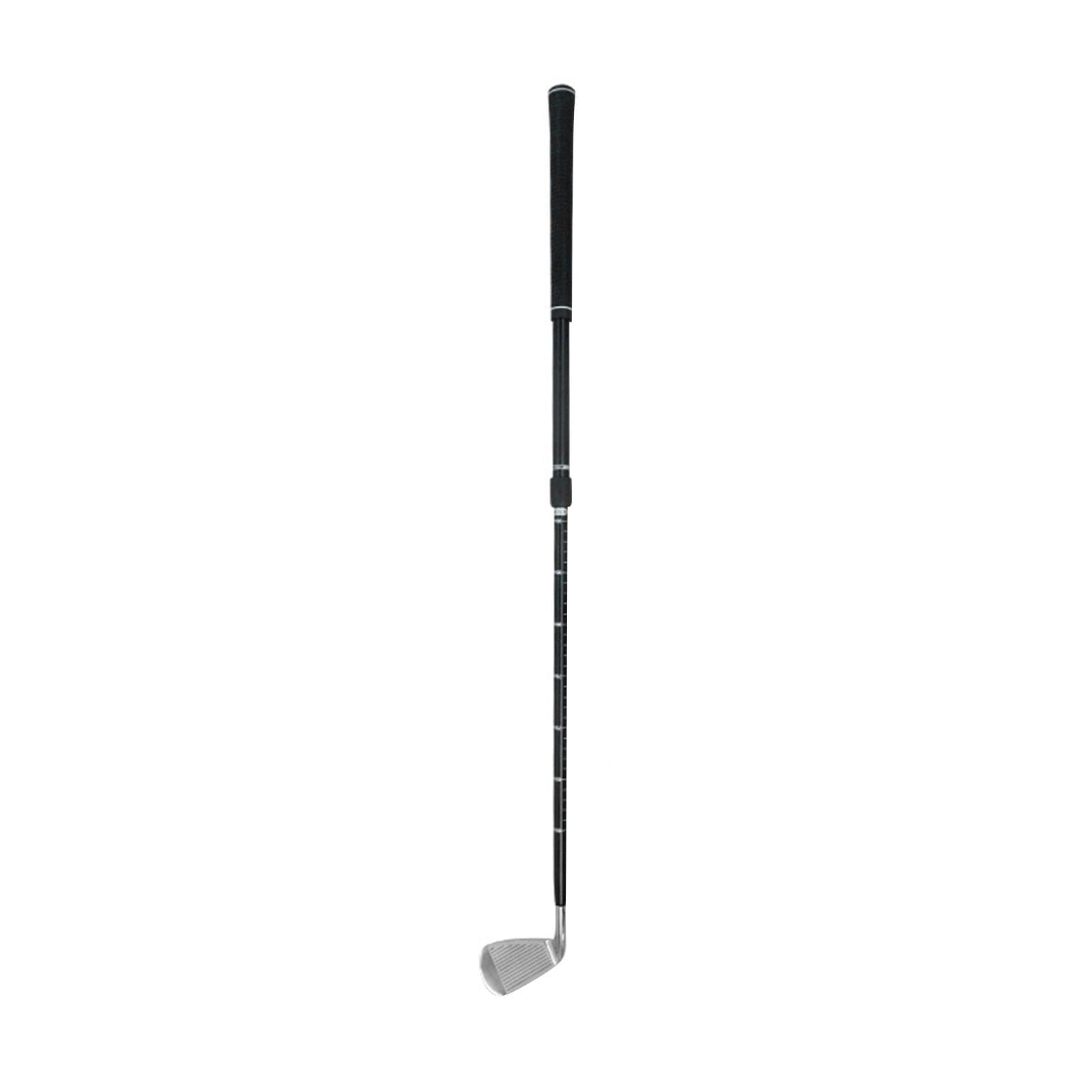 predolo Palo de Práctica de Golf con Varilla Retráctil, Ajustable de 22" a 37", Empuñadura de Goma Antideslizante, Wedge de Golf para Hombres Y