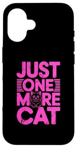 Just One More Cat �X�}�z�P�[�X iPhone 16 �p