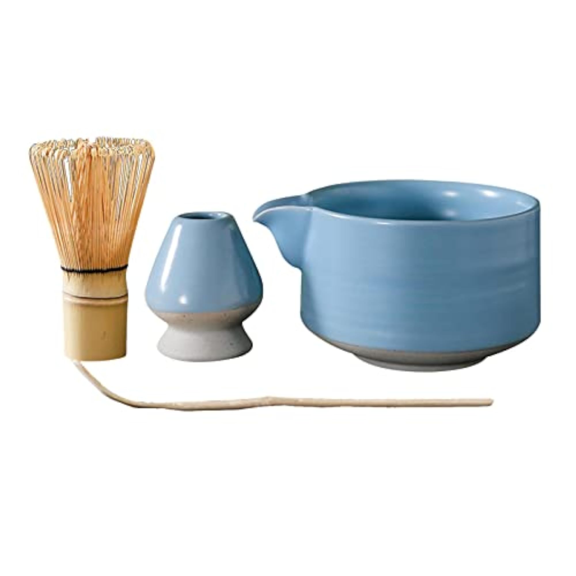 4Pcs Traditional Japanese Matcha Set for Family Preparation