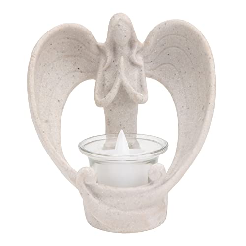 Cabilock 1 Set Angel Candle Holder Candlestick Adornment Angel Candlestick Candle Stick Candle Stand Home Adornment Unique Candlestick Home Ornament Resin Candlestick
