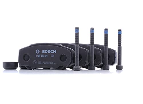 Bosch BP1478 - Pastiglie Freni Auto, Asse Posteriore - Qualità Bosch - Riduzione del Rumore e della Polvere - Certificazione ECE-R90 - Senza Rame - 1 Confezione da 4 Pastiglie