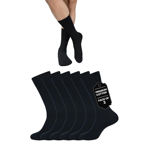 Image of BALENZIA Mens Dress Socks| Trouser Breathable Business Professional Formal Wear | Everyday Sock | Solid Colors