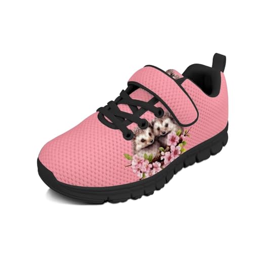 Kids Tennis Shoes Non-Slip Sneakers for Girls Slip On Running Shoes