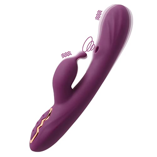 Tracy's Dog G Spot Sucking Rabbit Vibrator, Adult Sex Toys For Clitoral G-Spot Stimulation, Vibrating Massager For Women And Couple Pleasure With 7 Suction And Vibration Patterns (Alpha) #TOP22